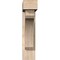 Ekena Millwork Legacy Block Smooth Bracket w/ Offset Brace, Douglas Fir, 5 1/2"W x 20"D x 24"H BKT0604X20X24LEC05SDF - alternate 3